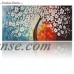 Unframe Canvas Prints Picture White Plum Wall Art Paintings Frameless Home Decor 23.6"x47.2"   
